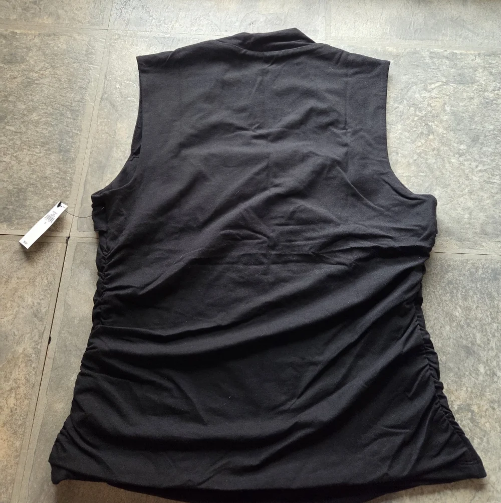 Banana Republic Soft Stretch Side-Shirred Top - Picture 3 of 3